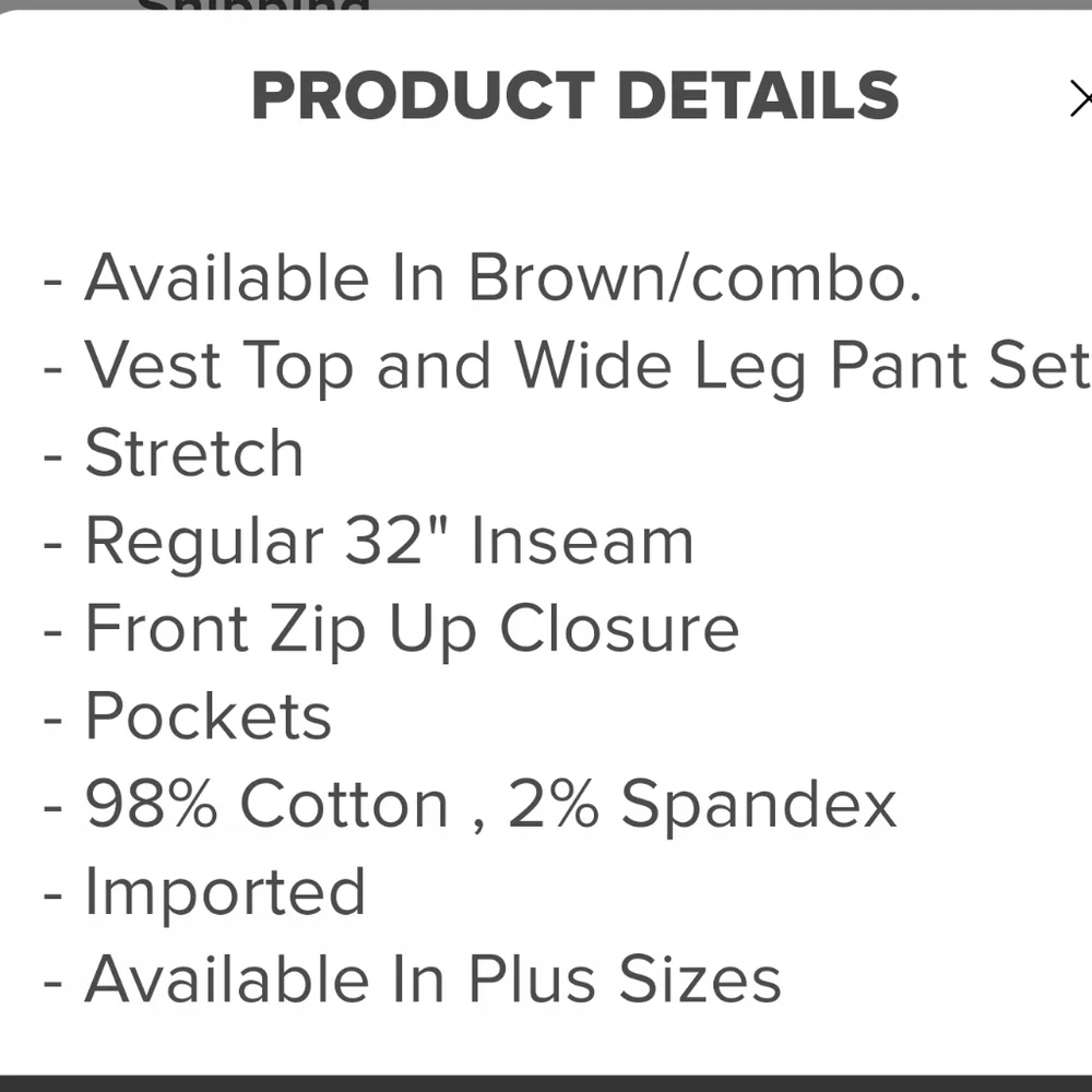 Zebra Print Women Pants And Vest Set - Picture 2 of 4